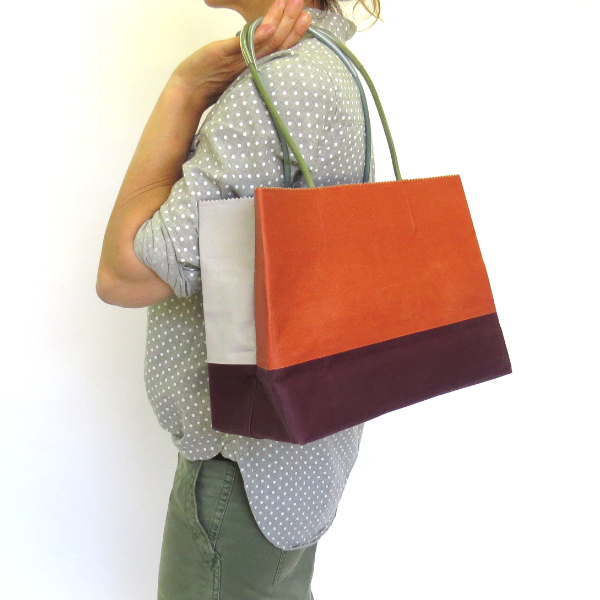 Brave Brown Bag montage wax cotton madi f19