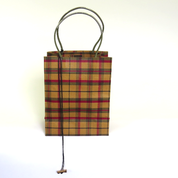 Brave Brown Bag pattern wax cotton midi f15