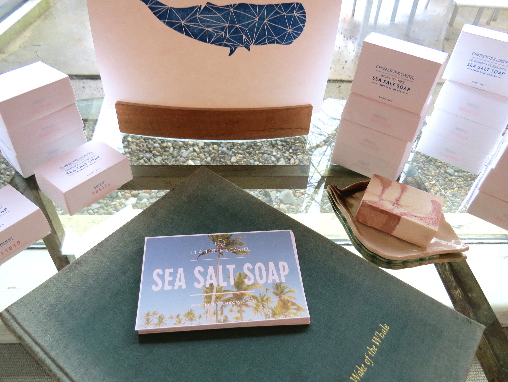 The Sea Salt Soap Voyage of Charlotte & Castel