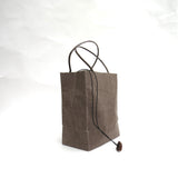 Brave Brown Bag pattern wax fabric midi f19