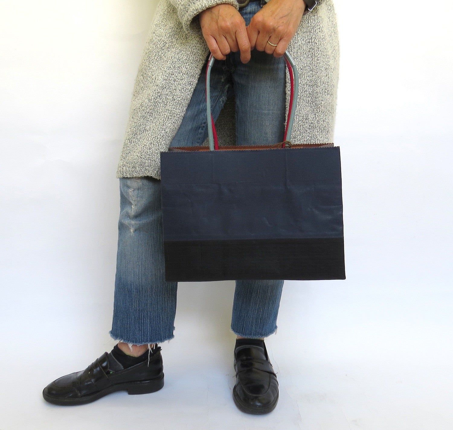 Brave Brown Bag montage wax cotton madi f19